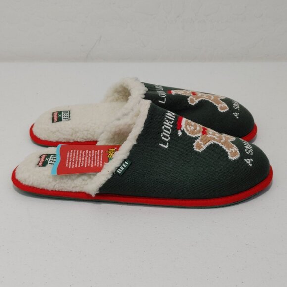 REEF X Tipsy Elves Sleeper Ugly Sweater Design Look Like A Snack Women's Size 11 - Picture 4 of 11